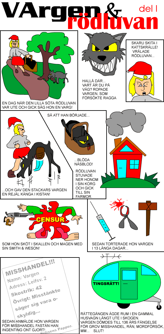 Vargen och R�dluvan del I